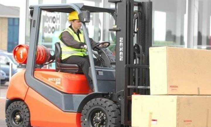 Veilig werken met een heftruck