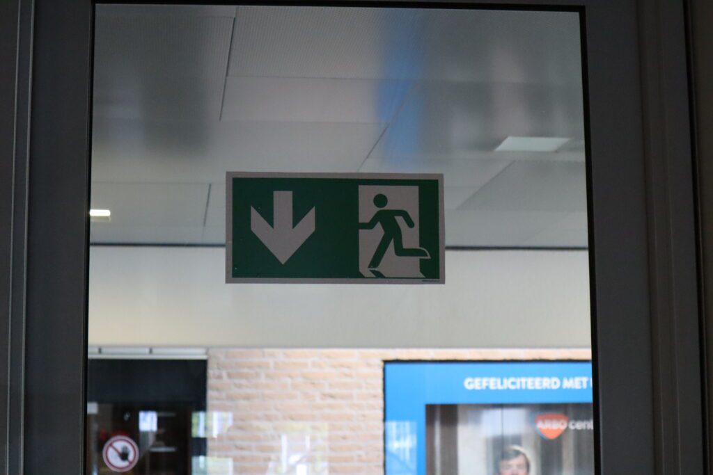 Ontruimingsoefening voorbeeld