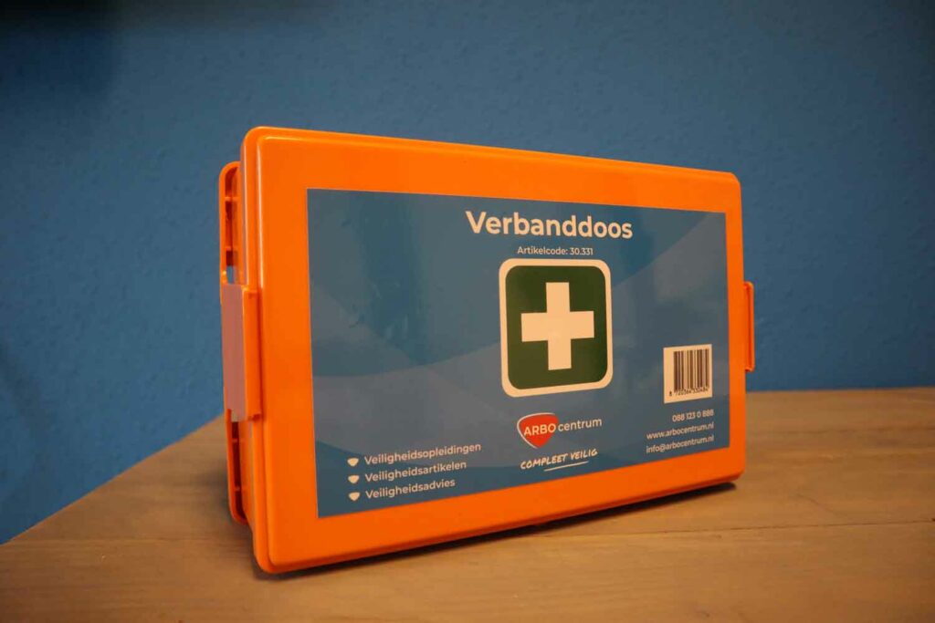 Waarom een verbanddoos thuis