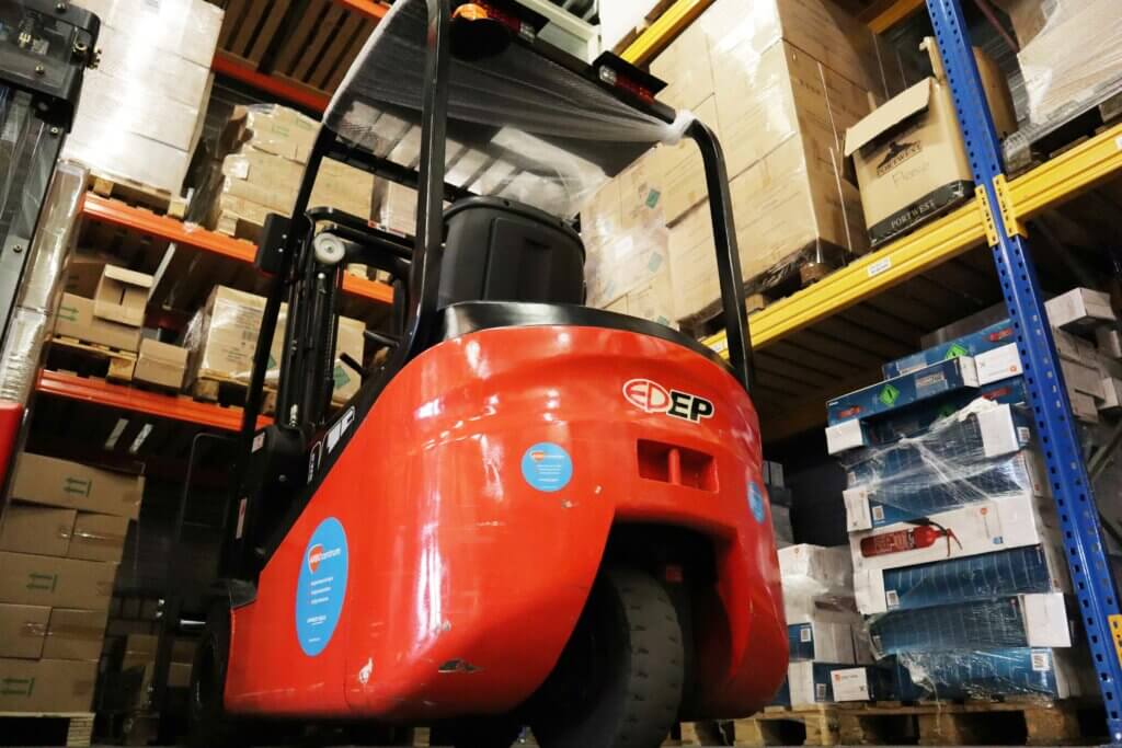 heftruck met code 95