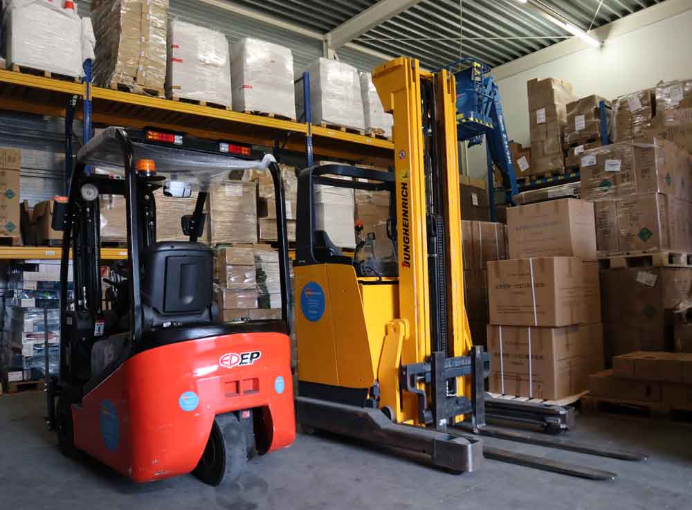 heftruck en reachtruck