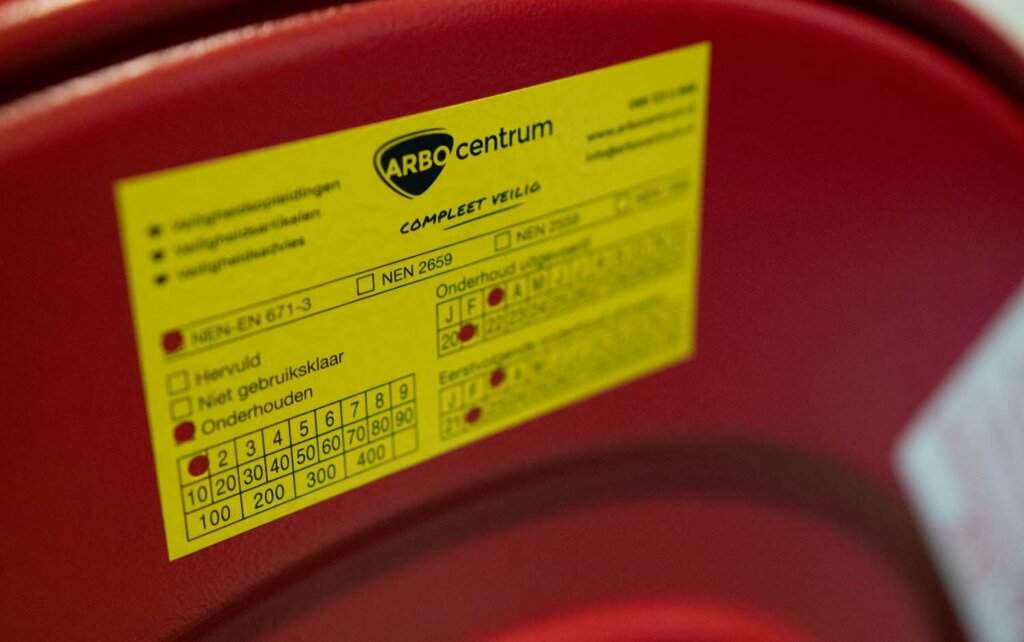 Keuring brandblussers