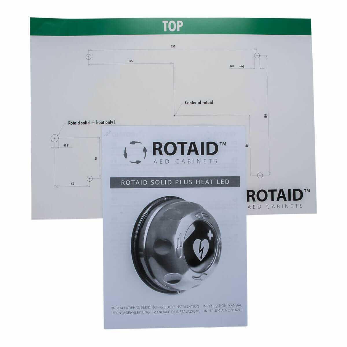 Rotaid Solid Plus AED kast voor buitengebruik - Afbeelding 3