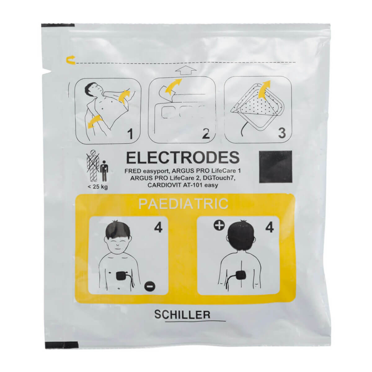 AED FRED EasyPort elektroden Kinderen