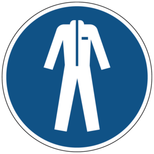 Beschermende kleding verplicht