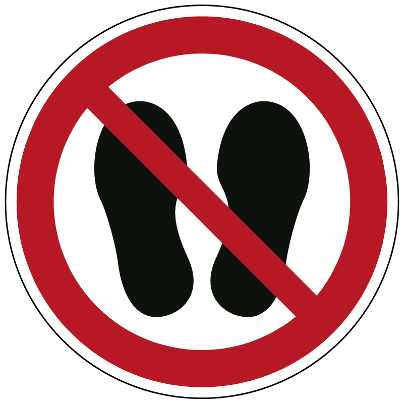 Betreden van ruimte verboden