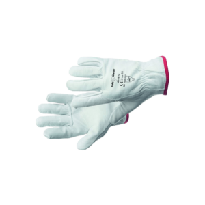 Safe Worker rund lederen chauffeurshandschoen