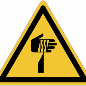 Gevaar voor scherpe elementen