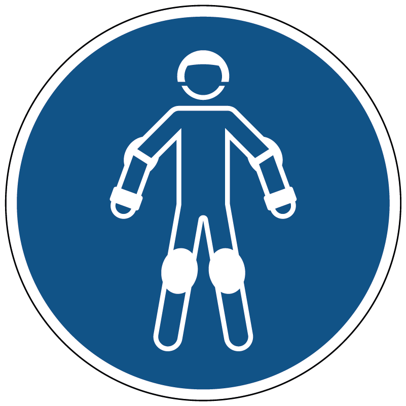 Draag beschermende rollersportuitrusting