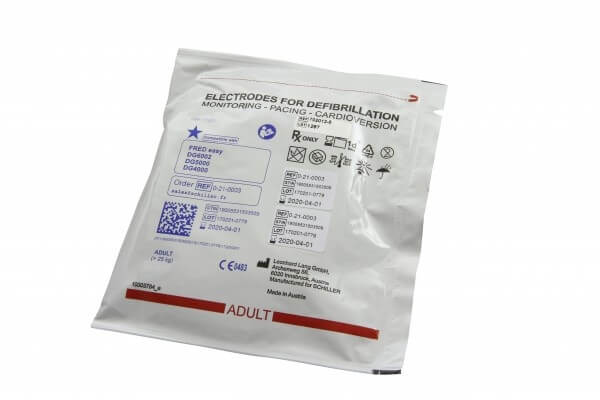 Elektroden volwassenen schiller AED