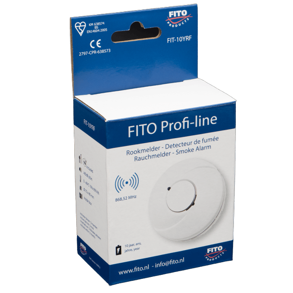 Rookmelder draadloos koppelbaar - Afbeelding 4