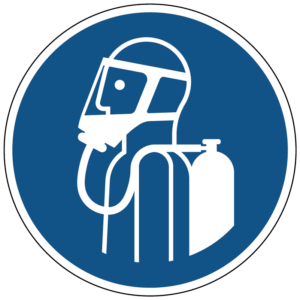 Gebruik autonoom ademhalingstoestel