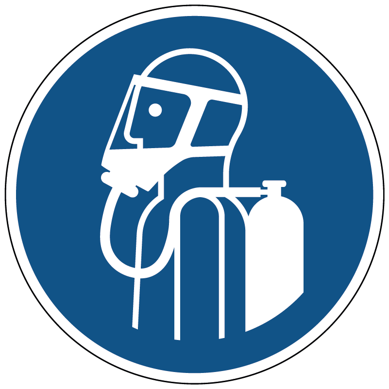 Gebruik autonoom ademhalingstoestel