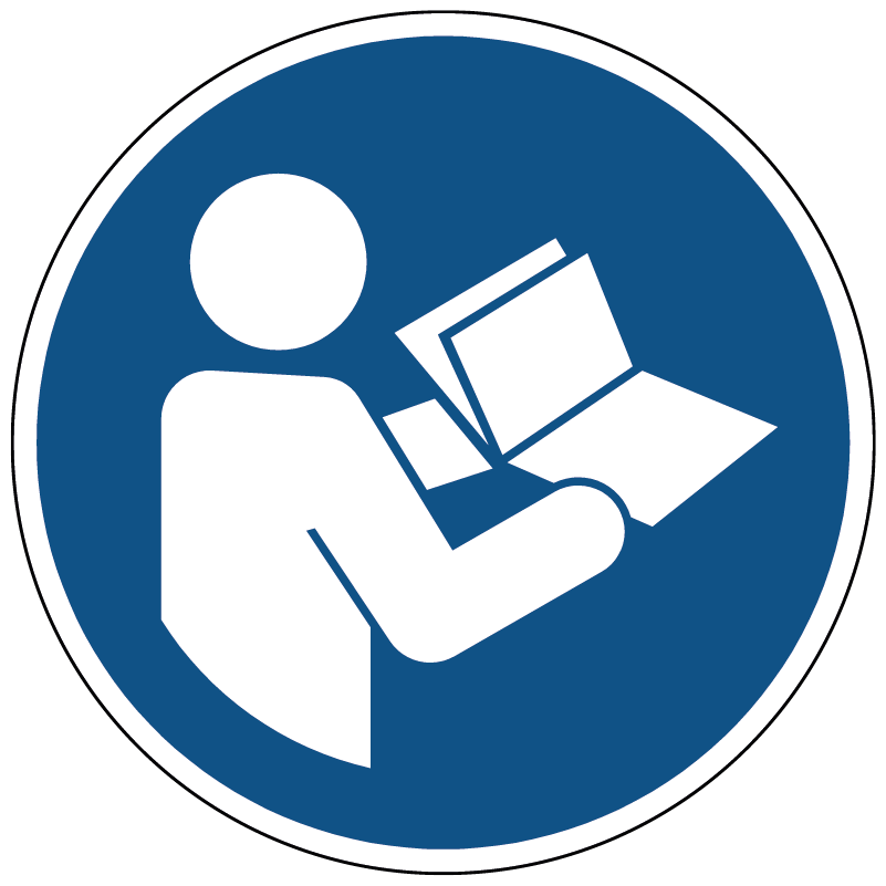 Gebruiksaanwijzing in acht nemen