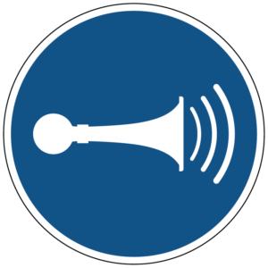 Geluidssignaal geven