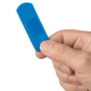 Plast detectable wondpleister, 100 stuks