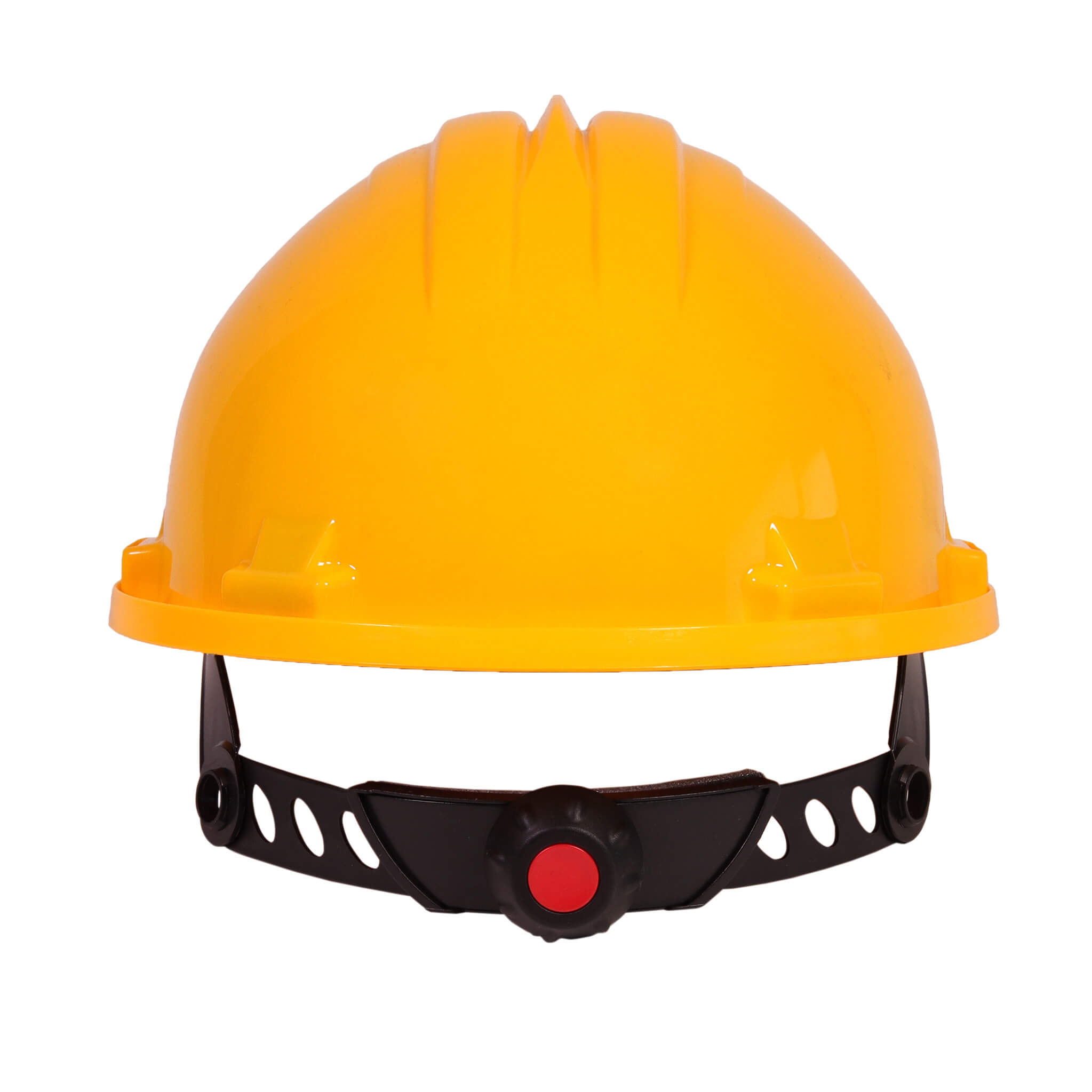 Veiligheidshelm / bouwhelm met verstelbare draaiknop - Afbeelding 3