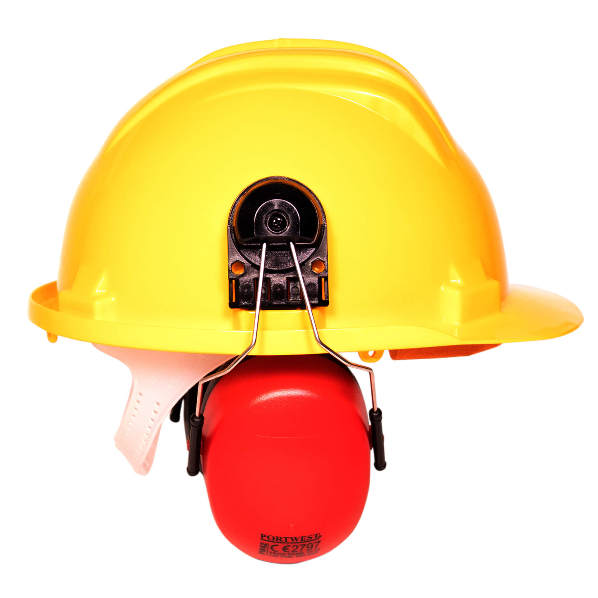 Bouwhelm met oorkap - Afbeelding 3