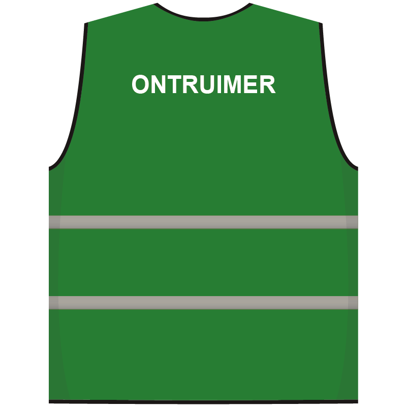 Ontruimer hesje groen