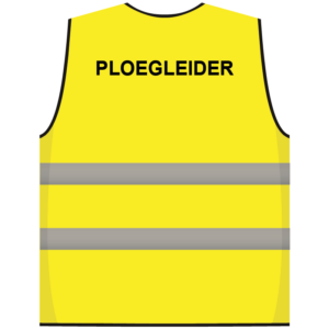 Ploegleider hesje geel