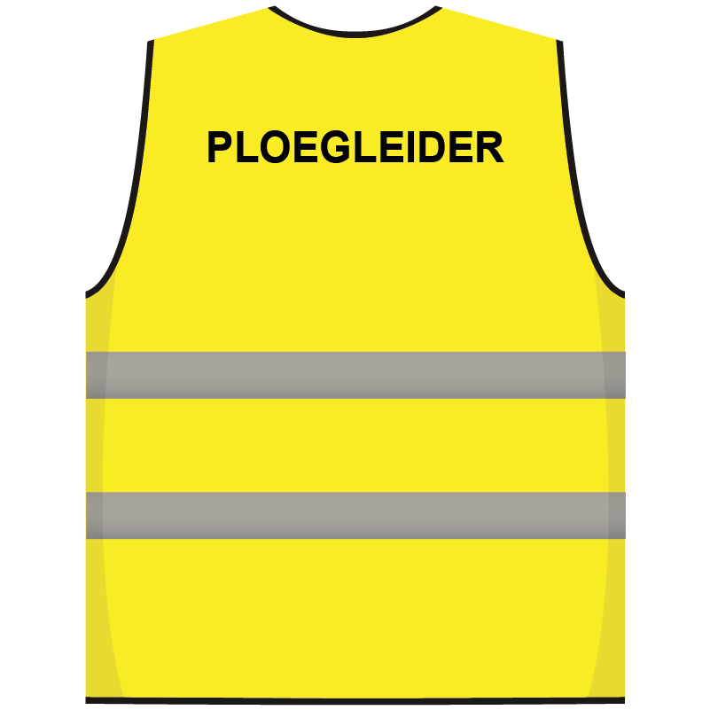 Ploegleider hesje geel