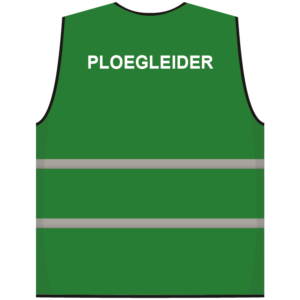 Ploegleider hesje groen