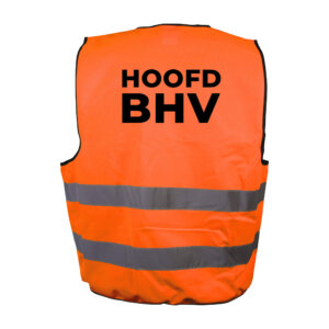 Hoofd BHV hesje oranje