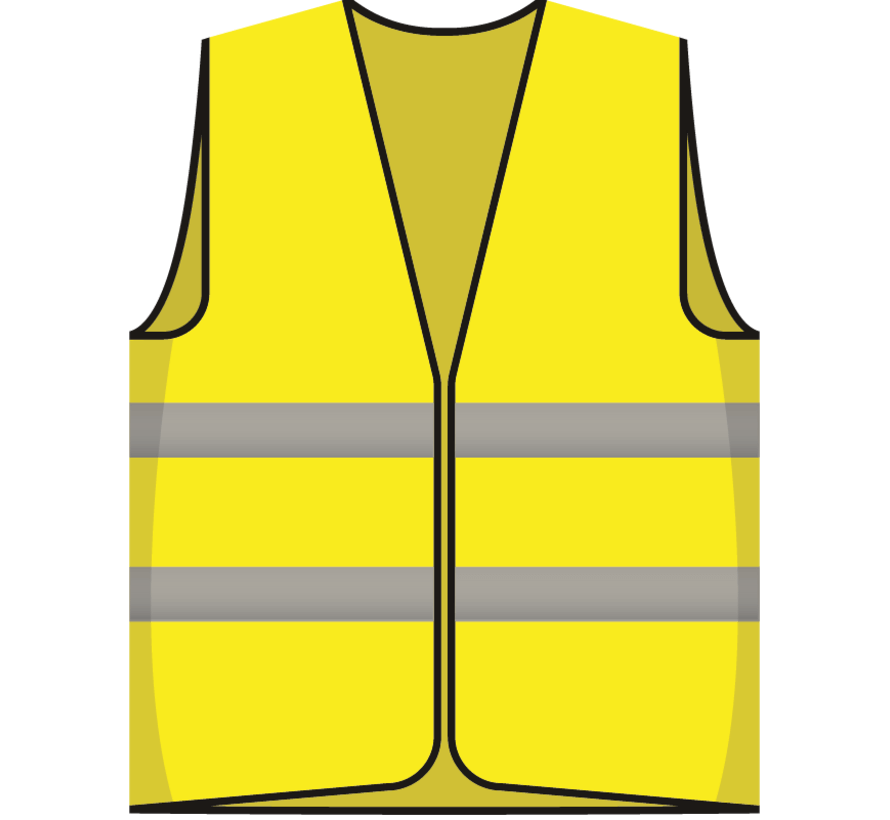 Houd 1,5 meter afstand hesje - Afbeelding 3