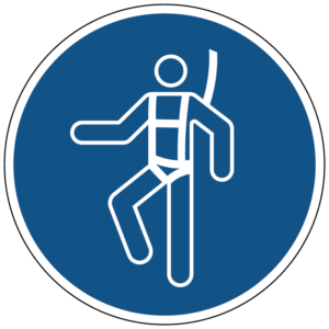 Individueel veiligheidsharnas verplicht