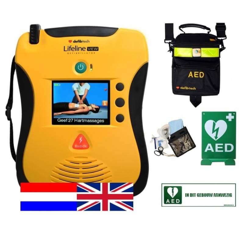 Lifeline VIEW AED Dual Combipakket
