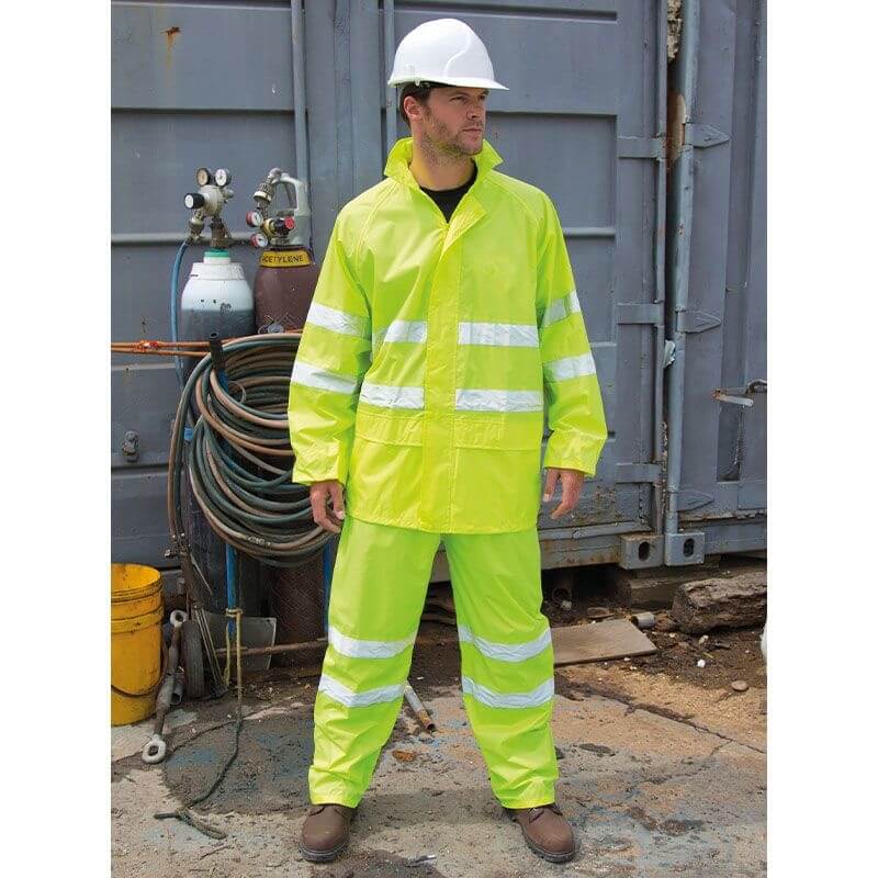 RWS reflecterend regenpak (Hi-Vis Veiligheidsregenpak) - obrazek 3