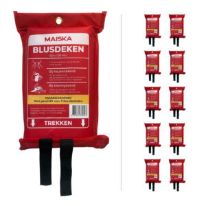10-pack softbag Blusdeken MAISKA 100 x100 cm