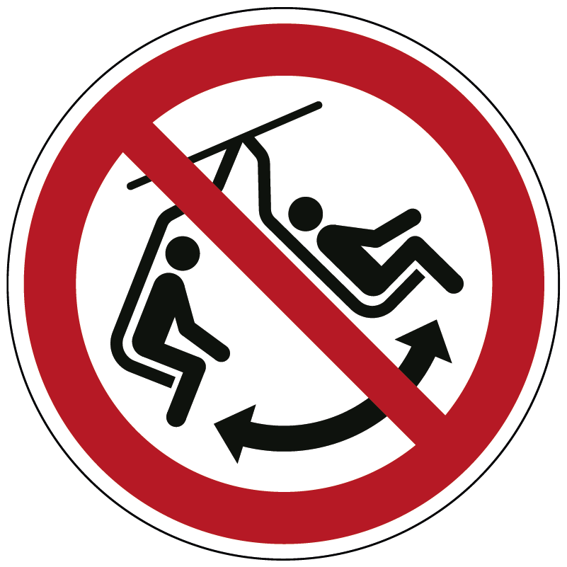 Niet schommelen met het stoeltje