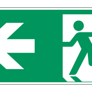 Nooduitgang naar links