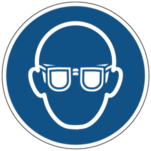 Oogbescherming verplicht