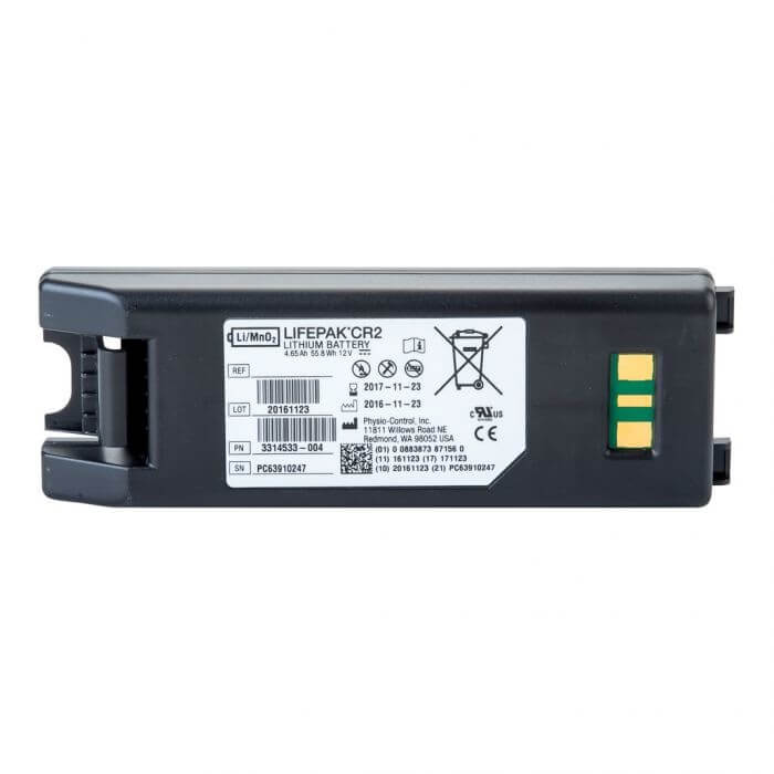 Physio Control Lifepak CR2 batterij