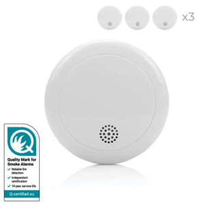 3-pack Rookmelder Smartwares RM218