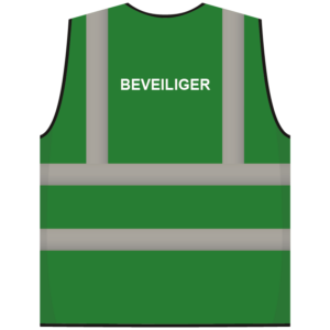 RWS veiligheidsvest beveiliger groen