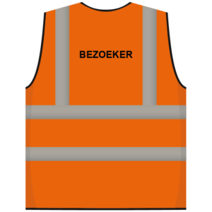 RWS veiligheidsvest bezoeker oranje
