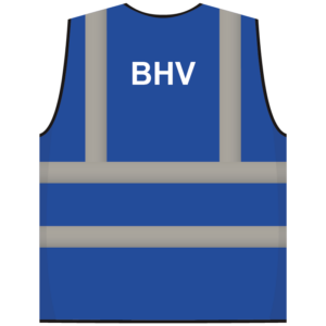 RWS veiligheidsvest BHV blauw