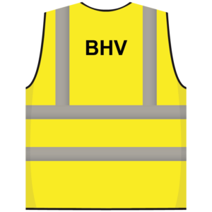 RWS veiligheidsvest BHV geel