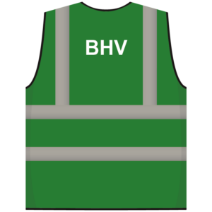 RWS veiligheidsvest BHV groen