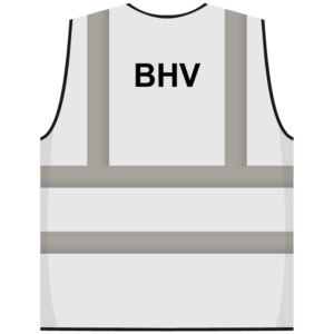 RWS veiligheidsvest BHV wit