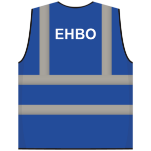 RWS veiligheidsvest EHBO blauw