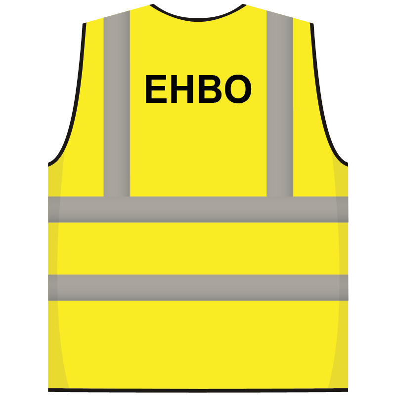 RWS veiligheidsvest EHBO geel