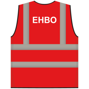 RWS veiligheidsvest EHBO rood