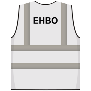 RWS veiligheidsvest EHBO wit