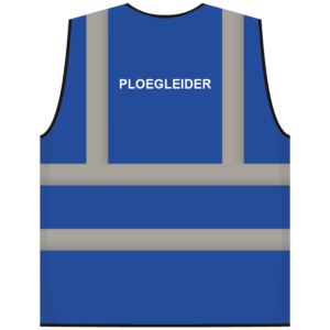 RWS veiligheidsvest ploegleider blauw