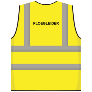 RWS veiligheidsvest ploegleider geel