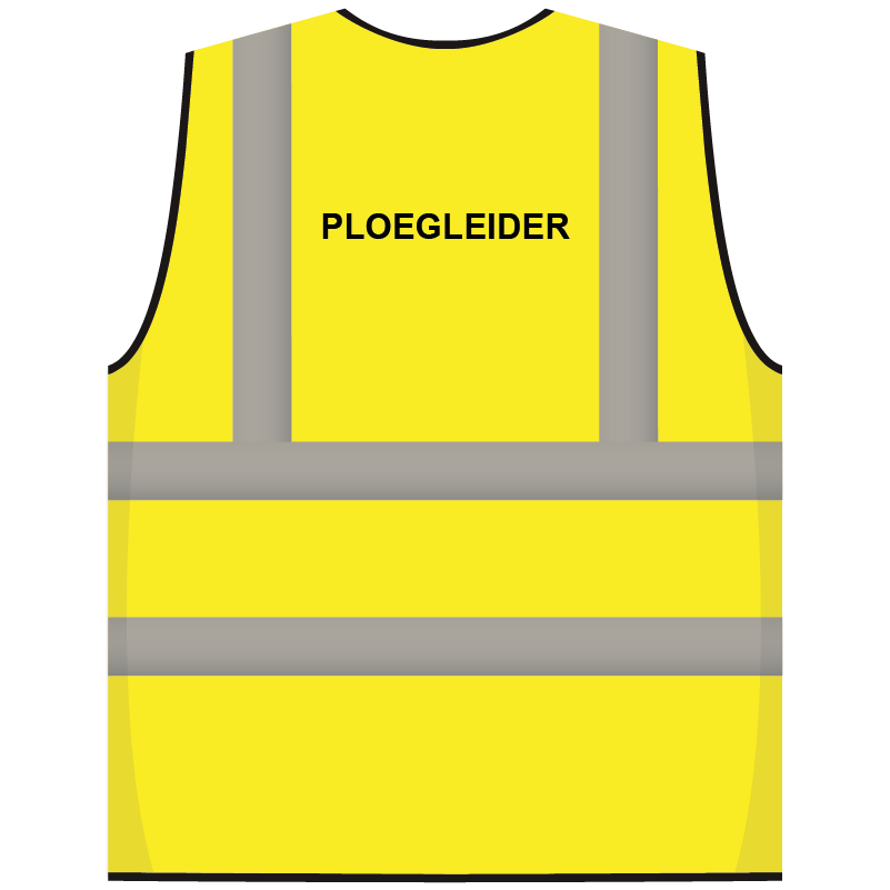 RWS veiligheidsvest ploegleider geel